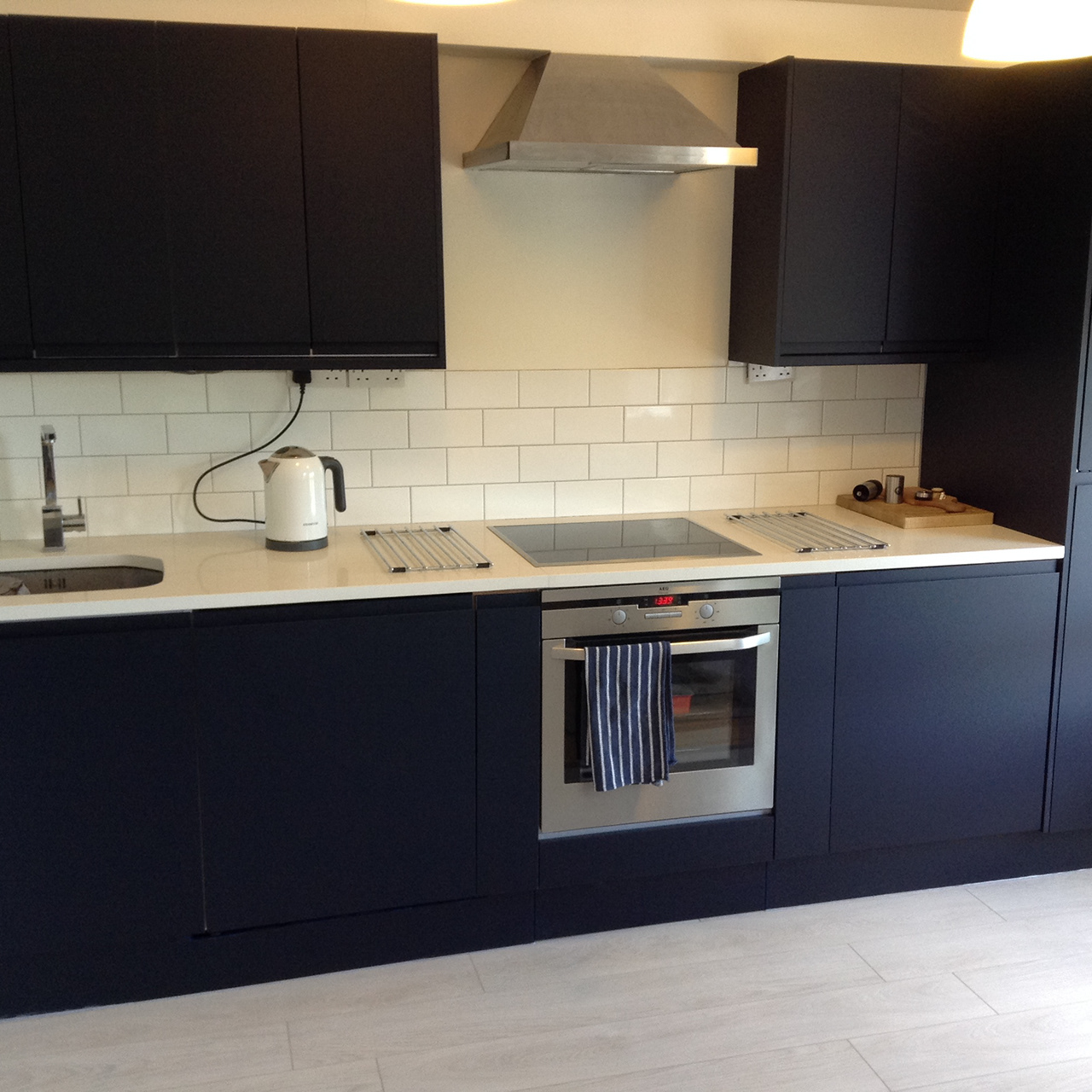Fitted kitchen project by Urban Refurb Co