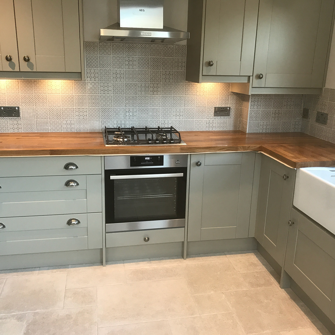 Kitchen fitting detail
